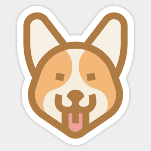 Corgi Sticker